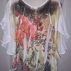 Cute flowy top